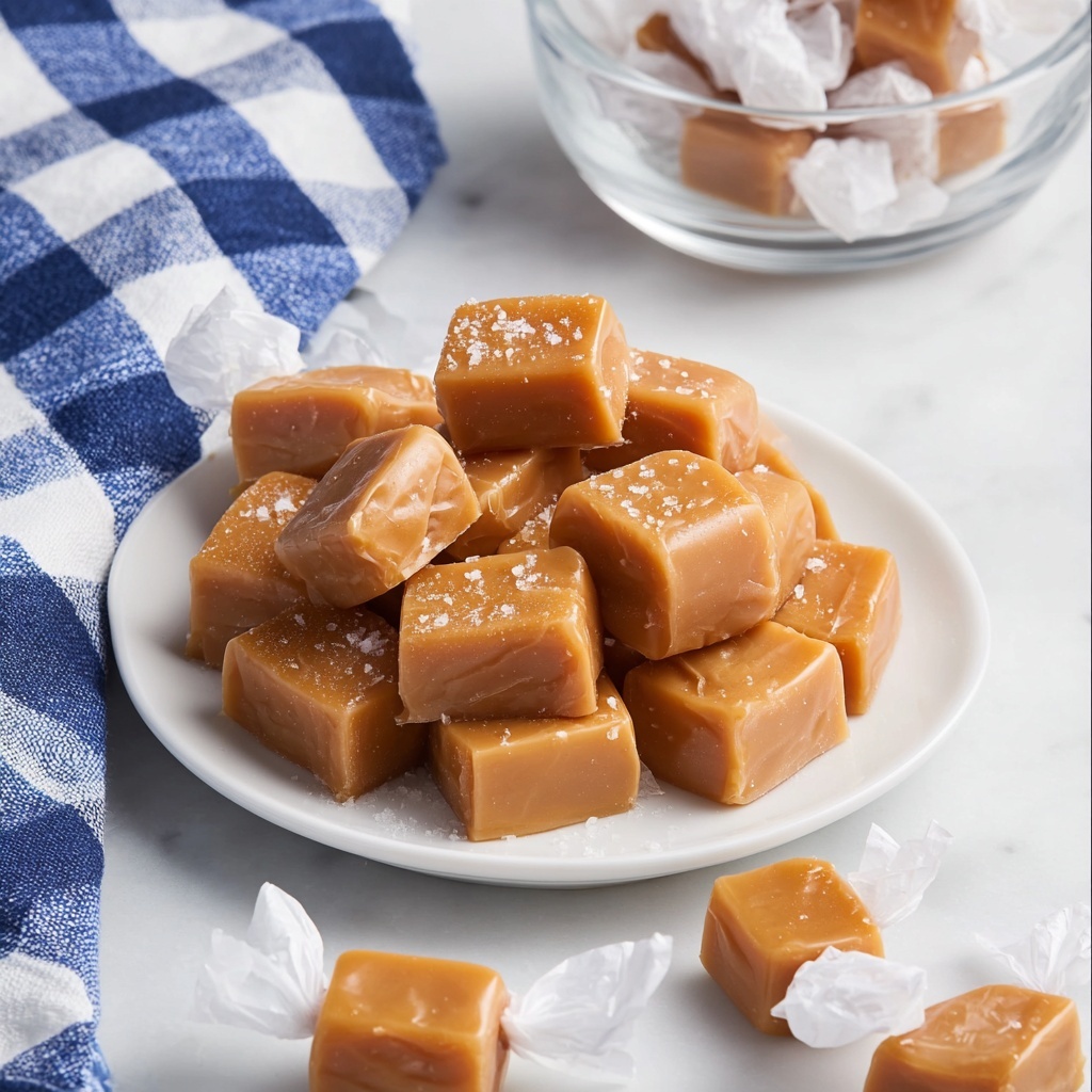 Homemade Caramels Recipe - Recipe Image