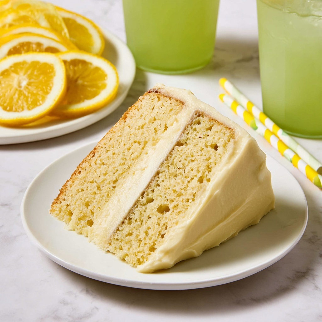 Lemon Velvet Cake Recipe - Recipe Image