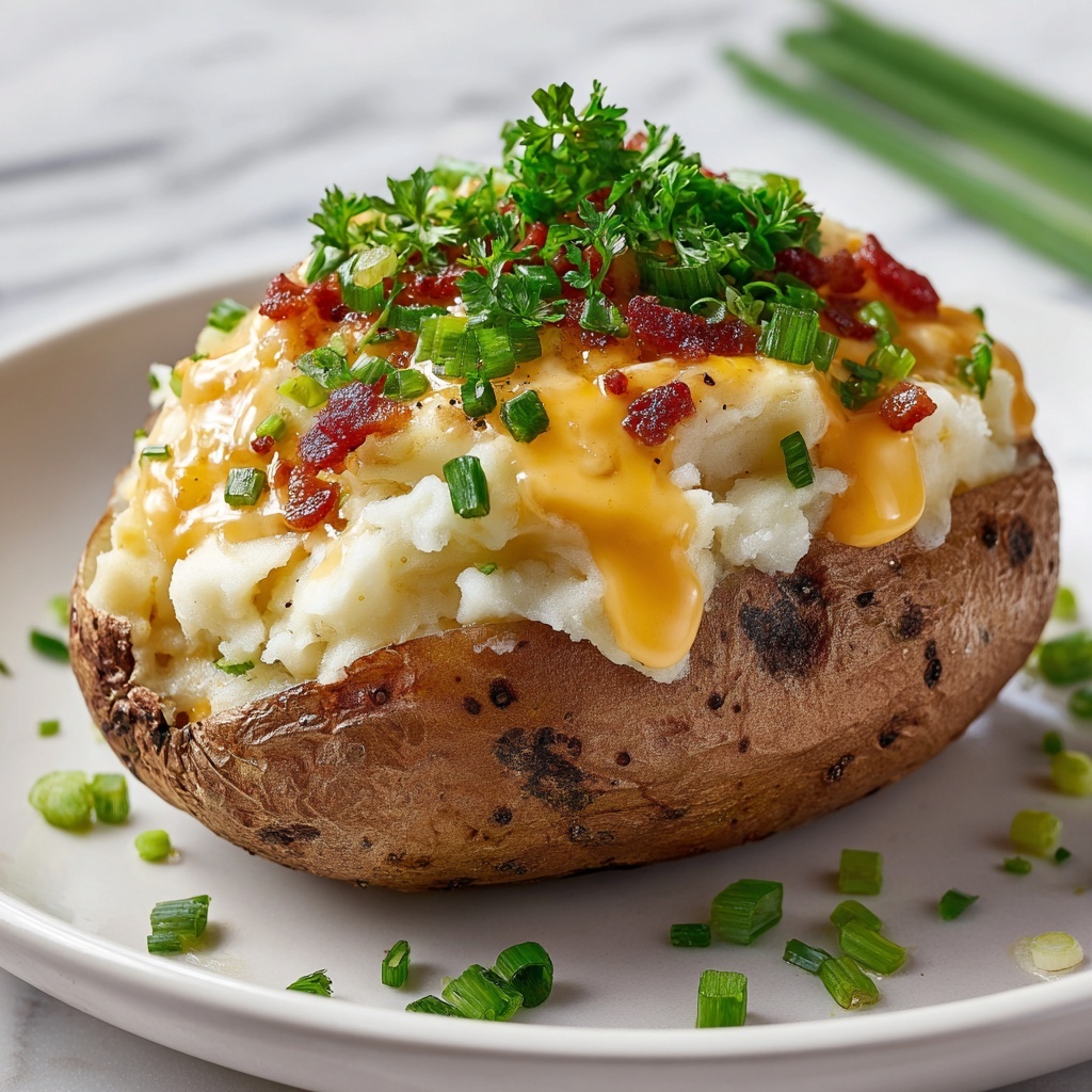 Twice Cooked Garlic Parmesan Potatoes Recipe - Recipe Image