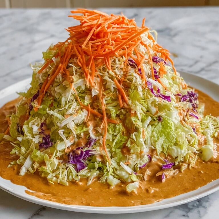 Easy Crunchy Asian Cabbage Slaw with Addictive Sesame Dressing Recipe
