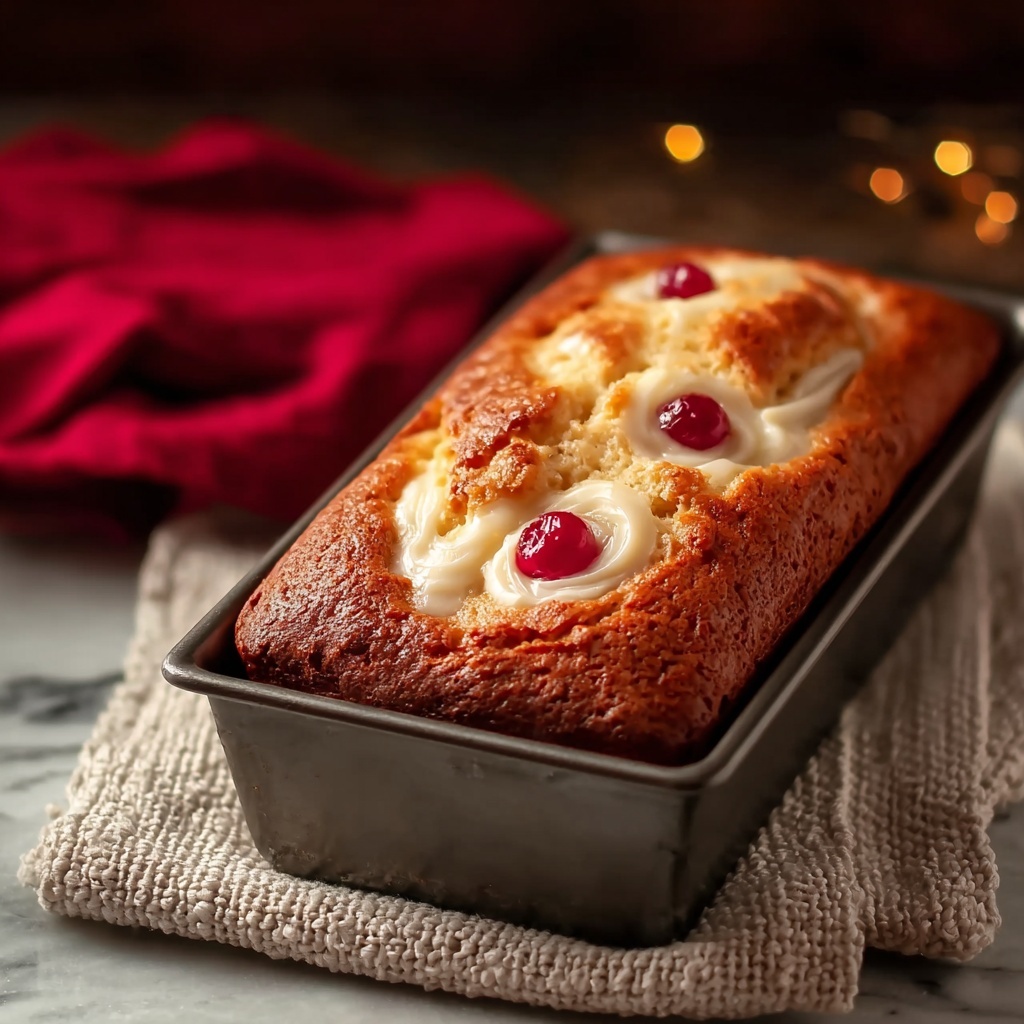 Best Cherry Eggnog Bread for a Cozy Holiday Treat Recipe - Recipe Image