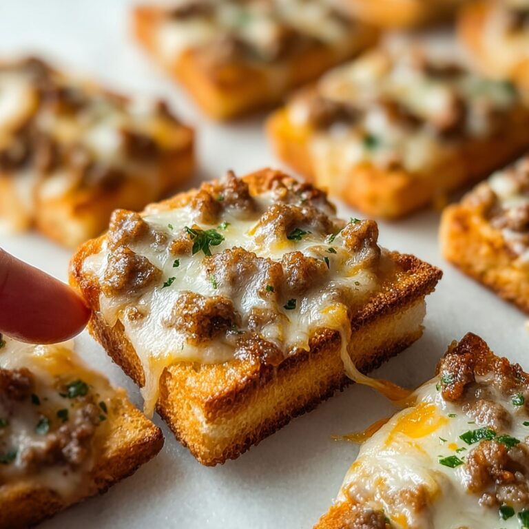 Irresistibly Cheesy Hanky Panky Appetizers Recipe