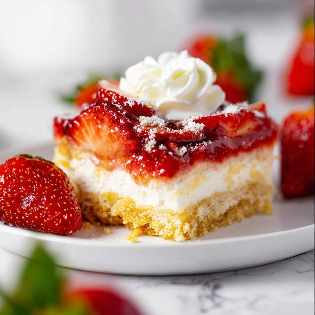 Fresh Strawberry Cake Recipe - Recipe Image