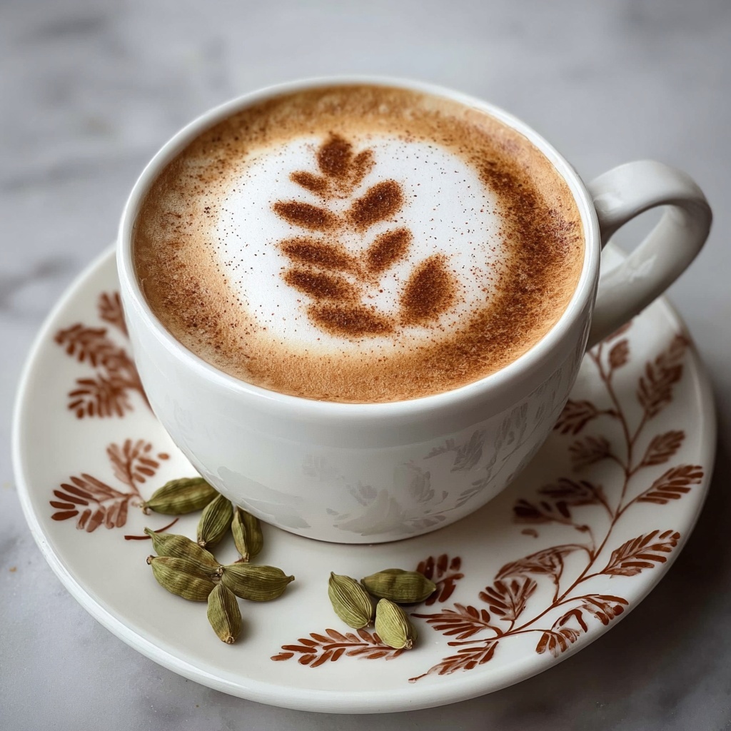 Brown Sugar Cardamom Latte Recipe - Recipe Image