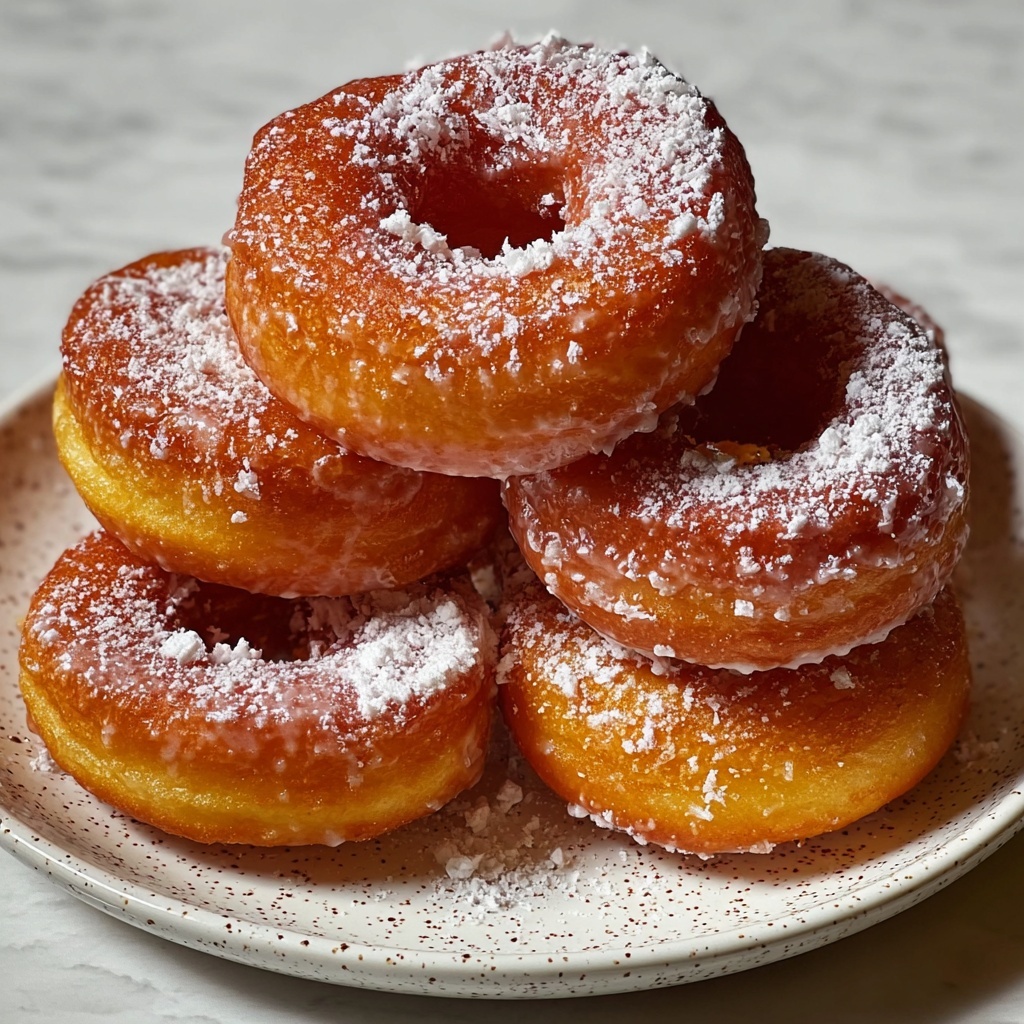 Warm Baked Vanilla Donuts Recipe - Recipe Image