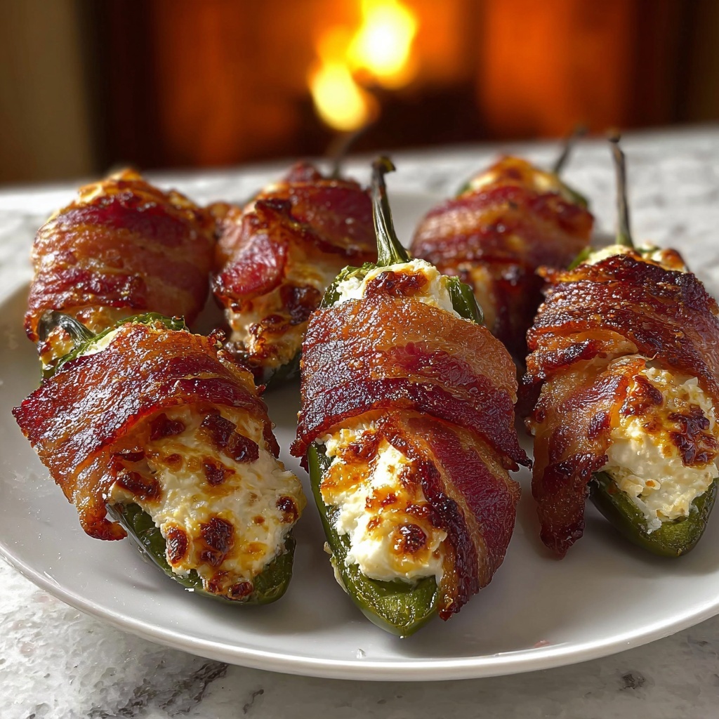 Bacon Wrapped Jalapeño Poppers Recipe - Recipe Image