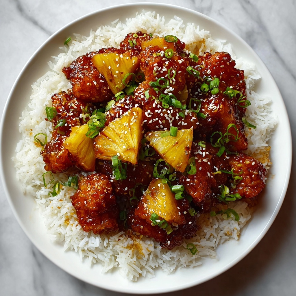 Brown Sugar Pineapple Chicken Recipe - Recipe Image