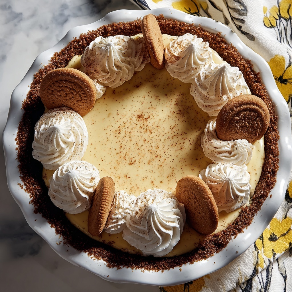 Gingerbread Cream Pie Recipe - Recipe Image