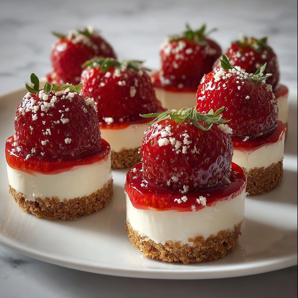 Cheesecake Deviled Strawberries Recipe - Recipe Image