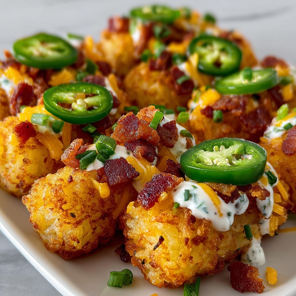 Loaded Tater Tot Appetizers Recipe - Recipe Image