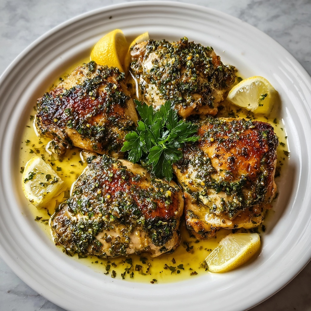 Dijon Chicken in Garlic Wine Sauce Recipe - Recipe Image