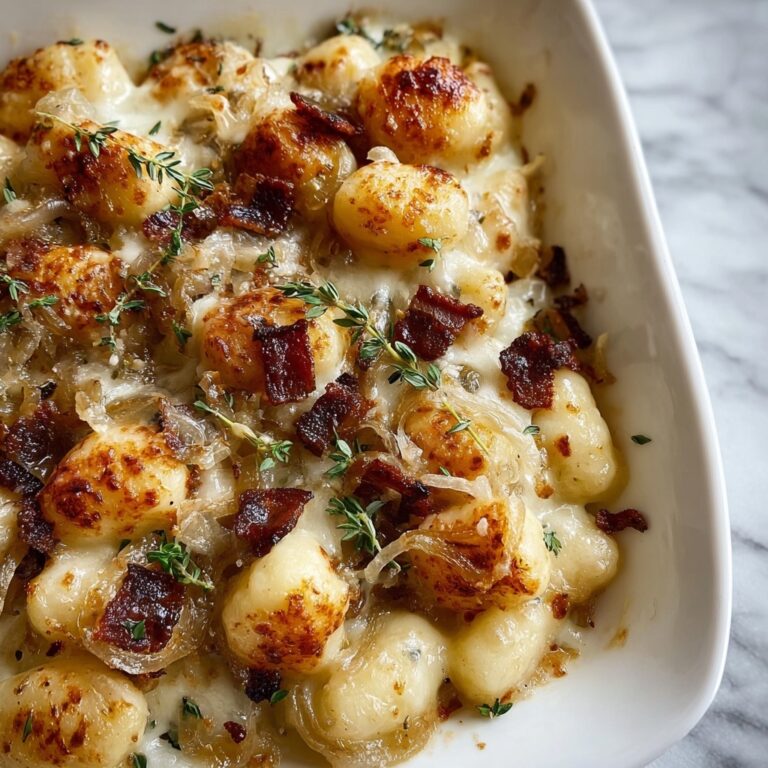 French Onion Gnocchi Bake Recipe