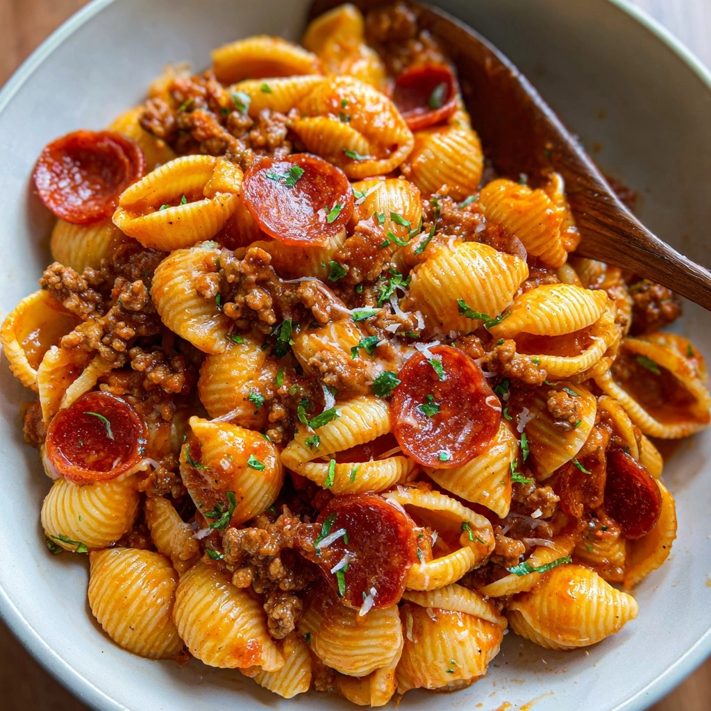 One-Pot Pizza Pasta Recipe - Recipe Image