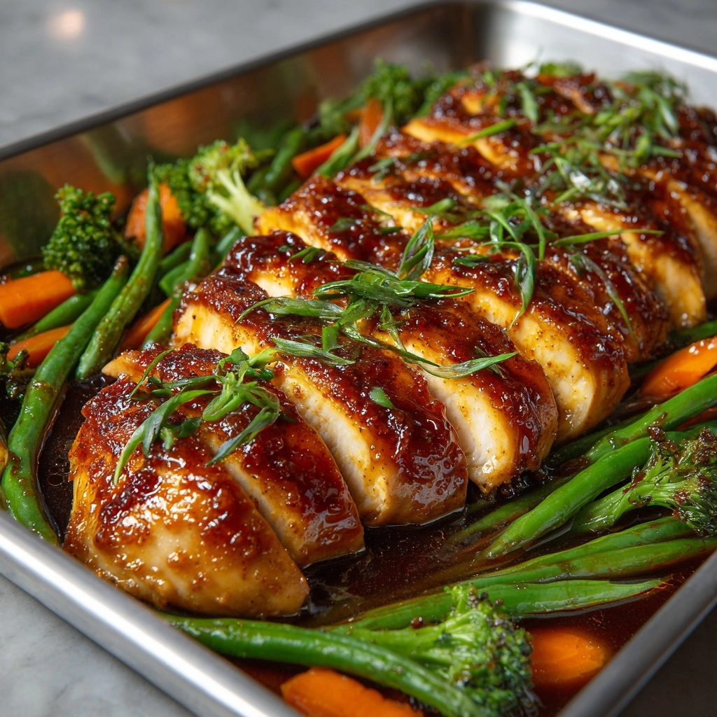 Teriyaki Chicken with Vegetables Recipe - Recipe Image