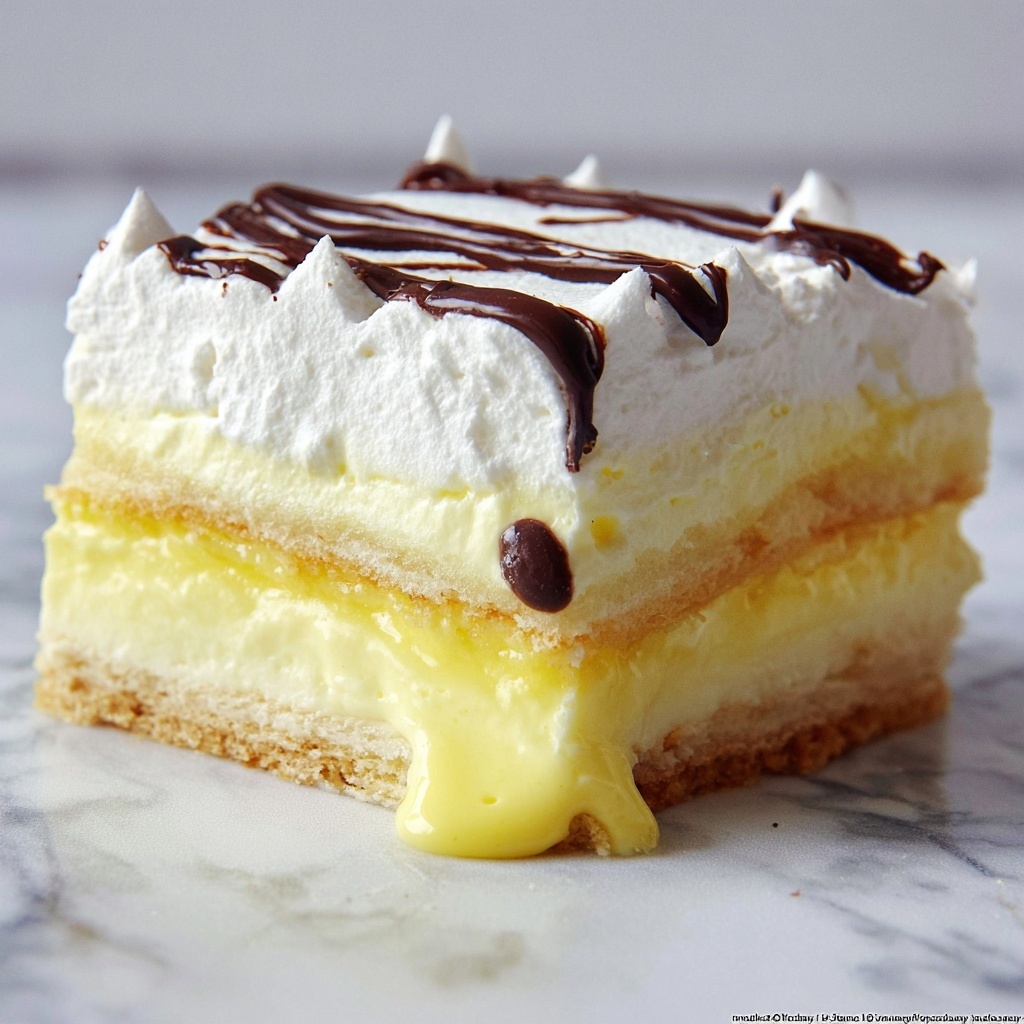 Easy Eclair Cake Recipe - Recipe Image