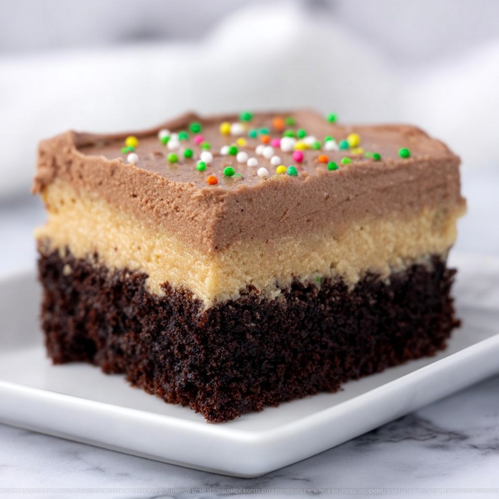 Chocolate Depression Cake - No Milk, Eggs or Butter Recipe - Recipe Image