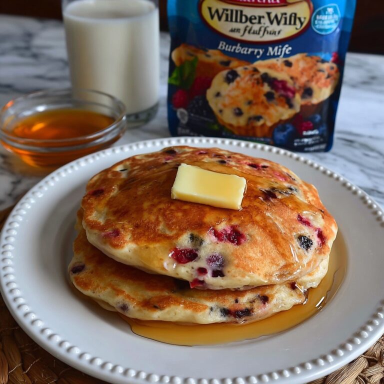 Muffin Mix Pancakes Recipe