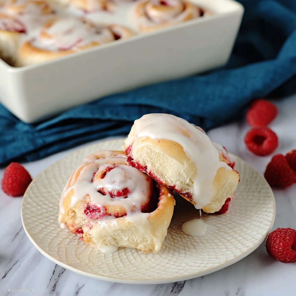 Raspberry Sweet Rolls Recipe - Recipe Image