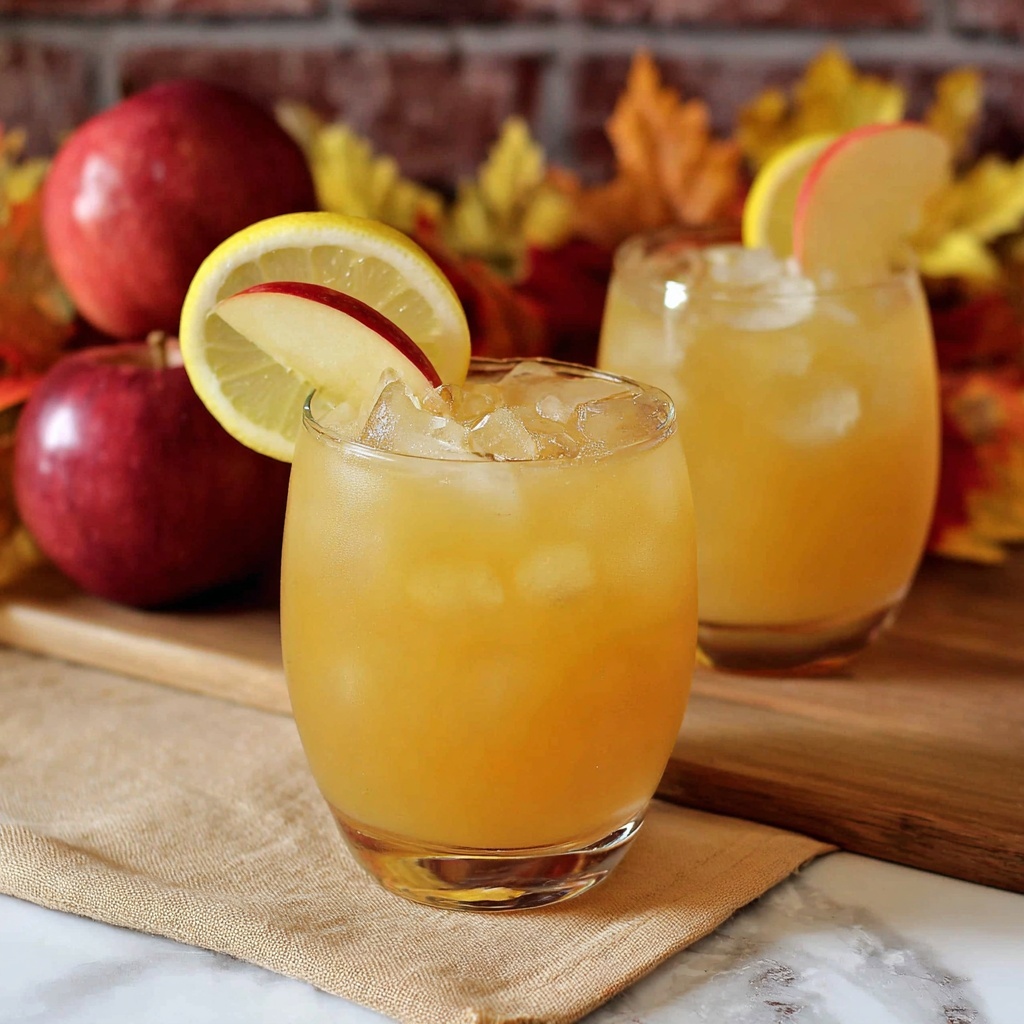 Apple Whiskey Sour Recipe - Recipe Image
