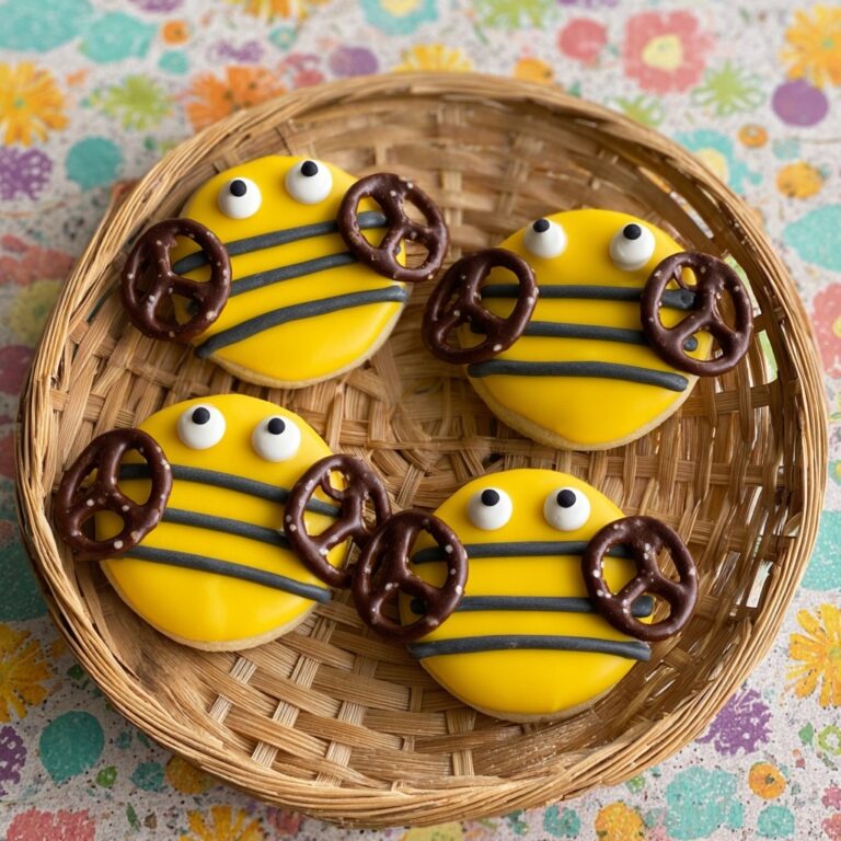 Easy Bumble Bee Cookies Recipe