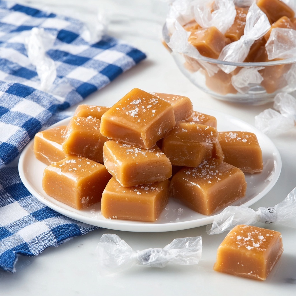 Homemade Caramels Recipe - Recipe Image