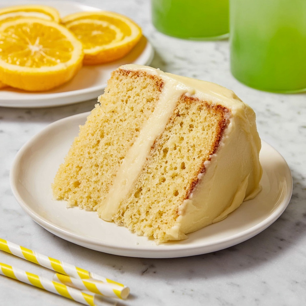 Lemon Velvet Cake Recipe - Recipe Image