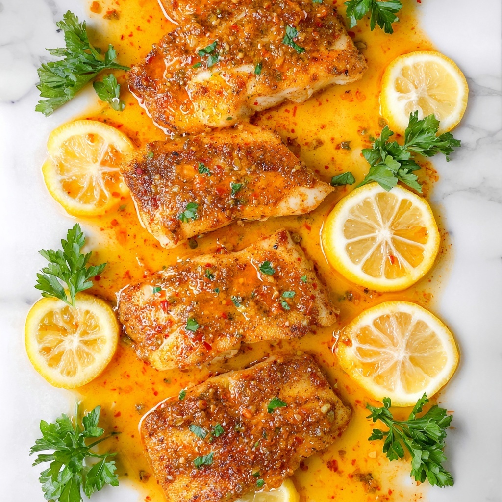 Baked Tilapia with Lemon, Garlic, and Herb Butter Recipe - Recipe Image