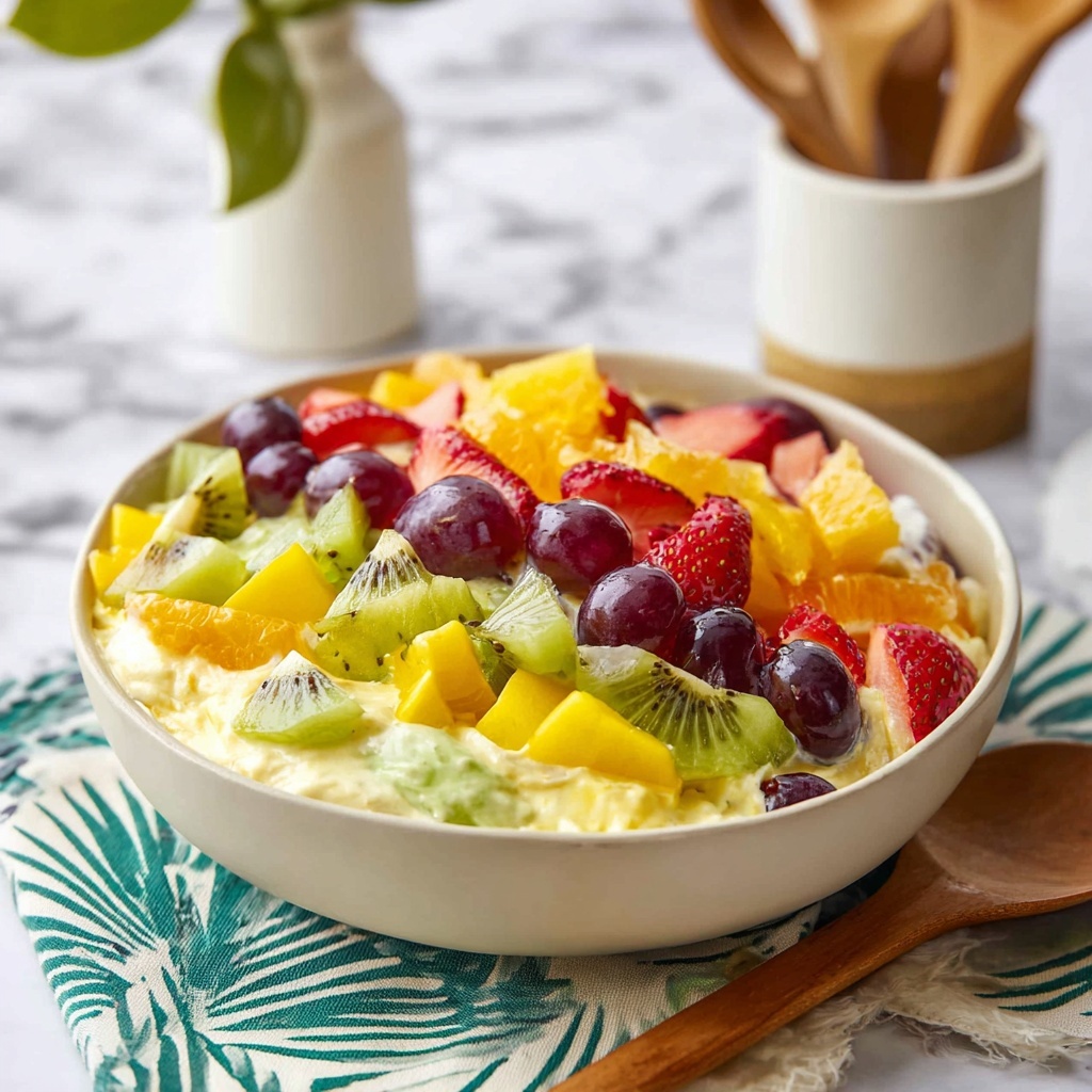 Hawaiian Cheesecake Salad Recipe - Recipe Image