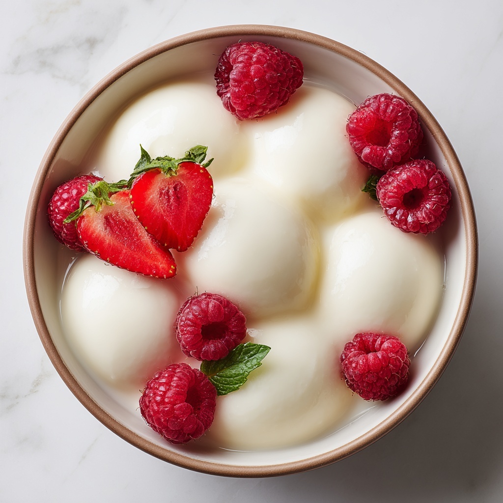 Sweet Vanilla Honey Yogurt Balls Recipe - Recipe Image