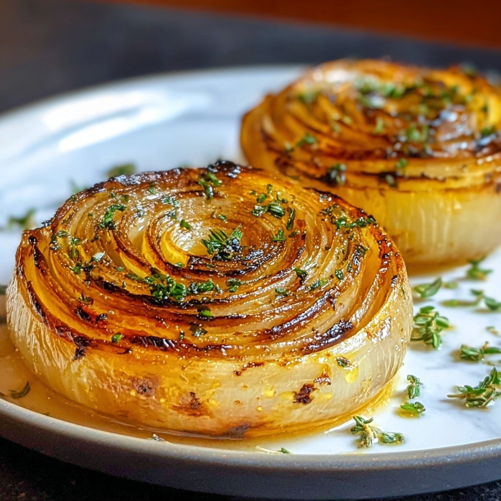 Delicious Oven Roasted Garlic Cabbage Steaks Recipe - Recipe Image