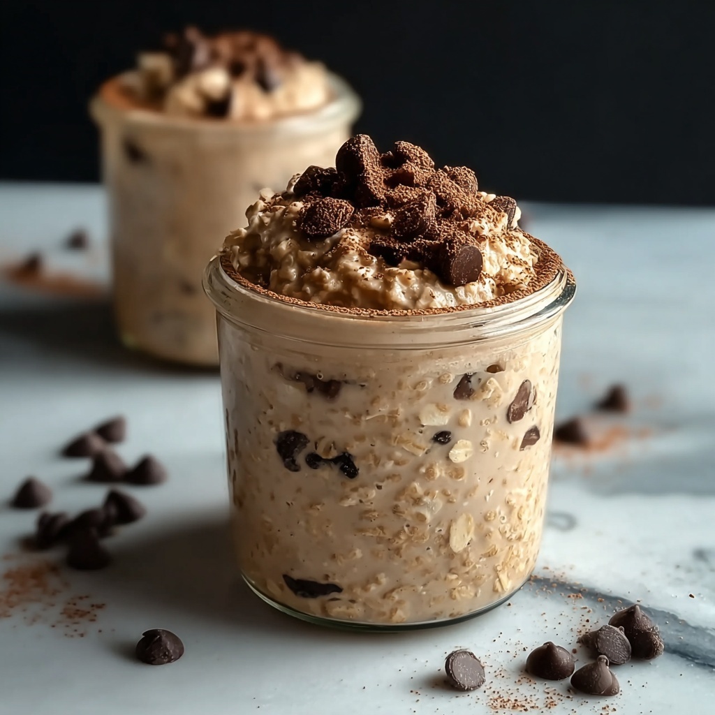 Decadent Cookie Dough Overnight Oats for Sweet Mornings Recipe - Recipe Image