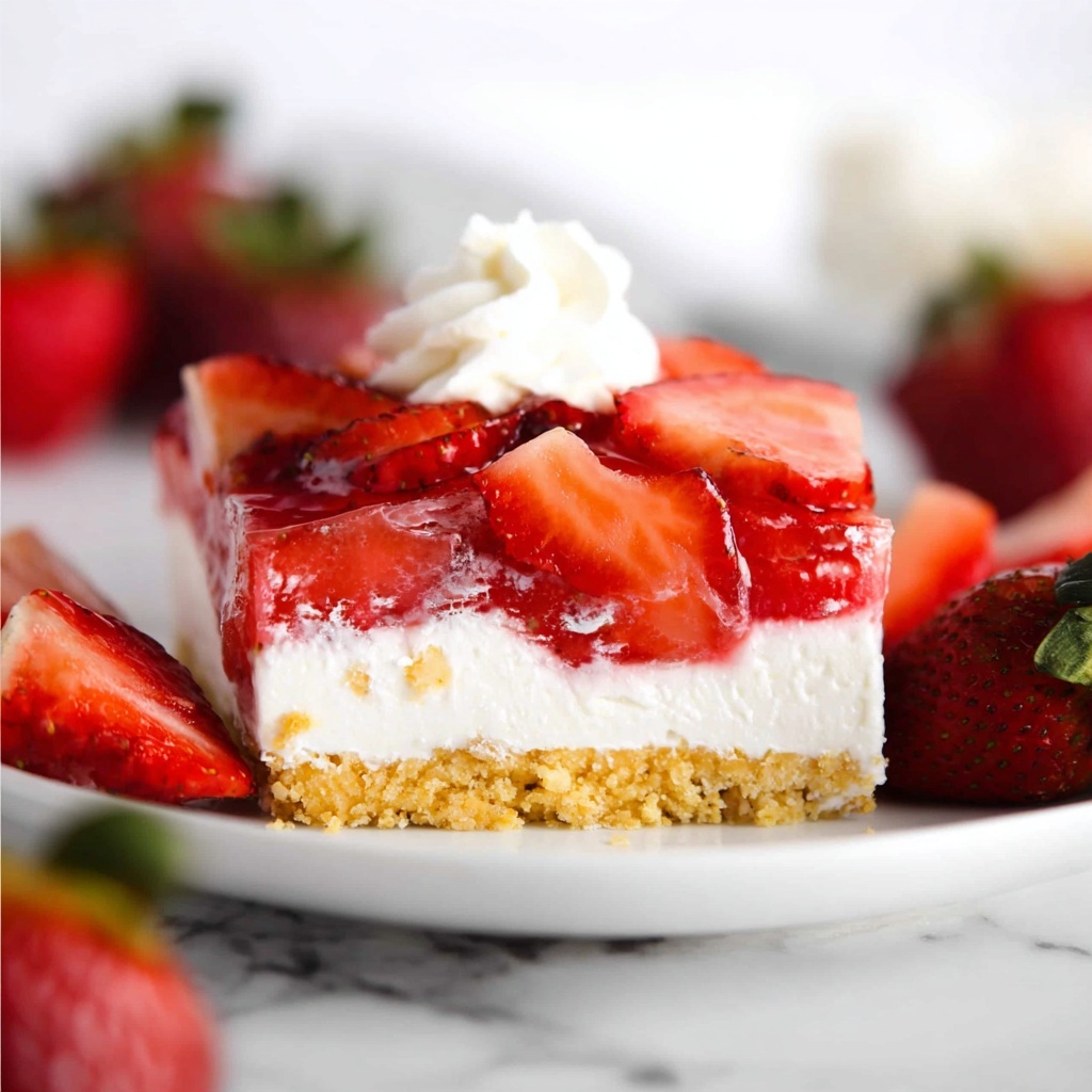 Fresh Strawberry Cake Recipe - Recipe Image