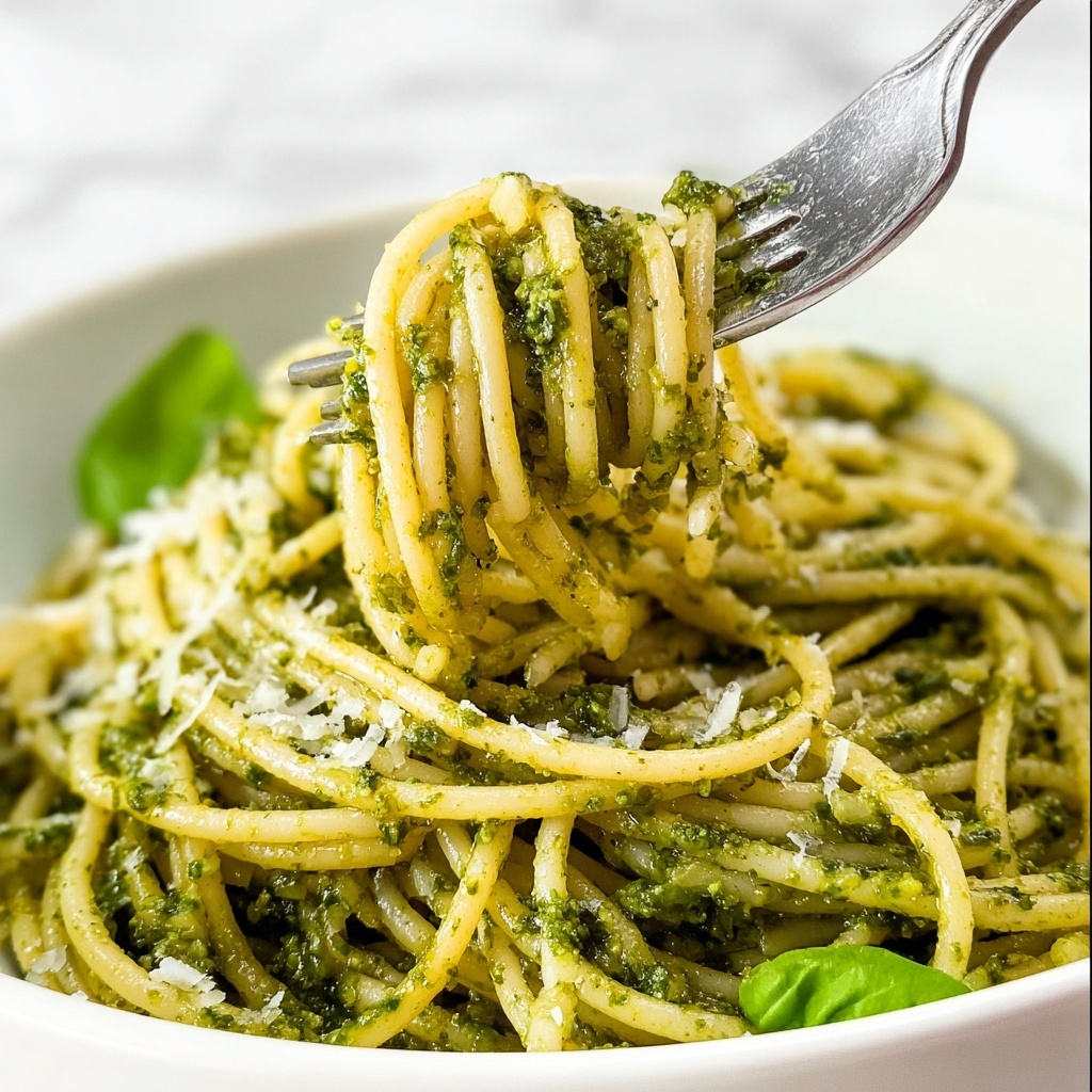 Quick Pesto Pasta Recipe - Recipe Image