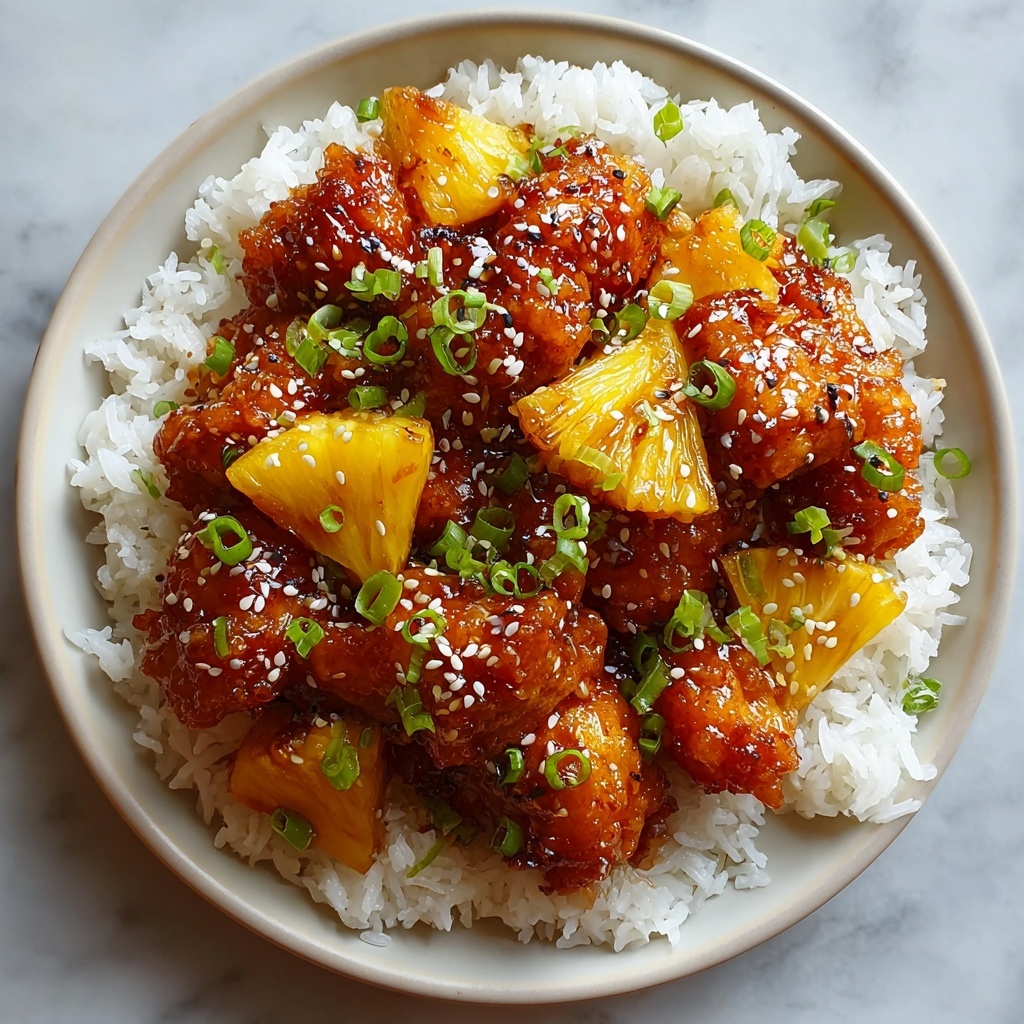 Brown Sugar Pineapple Chicken Recipe - Recipe Image