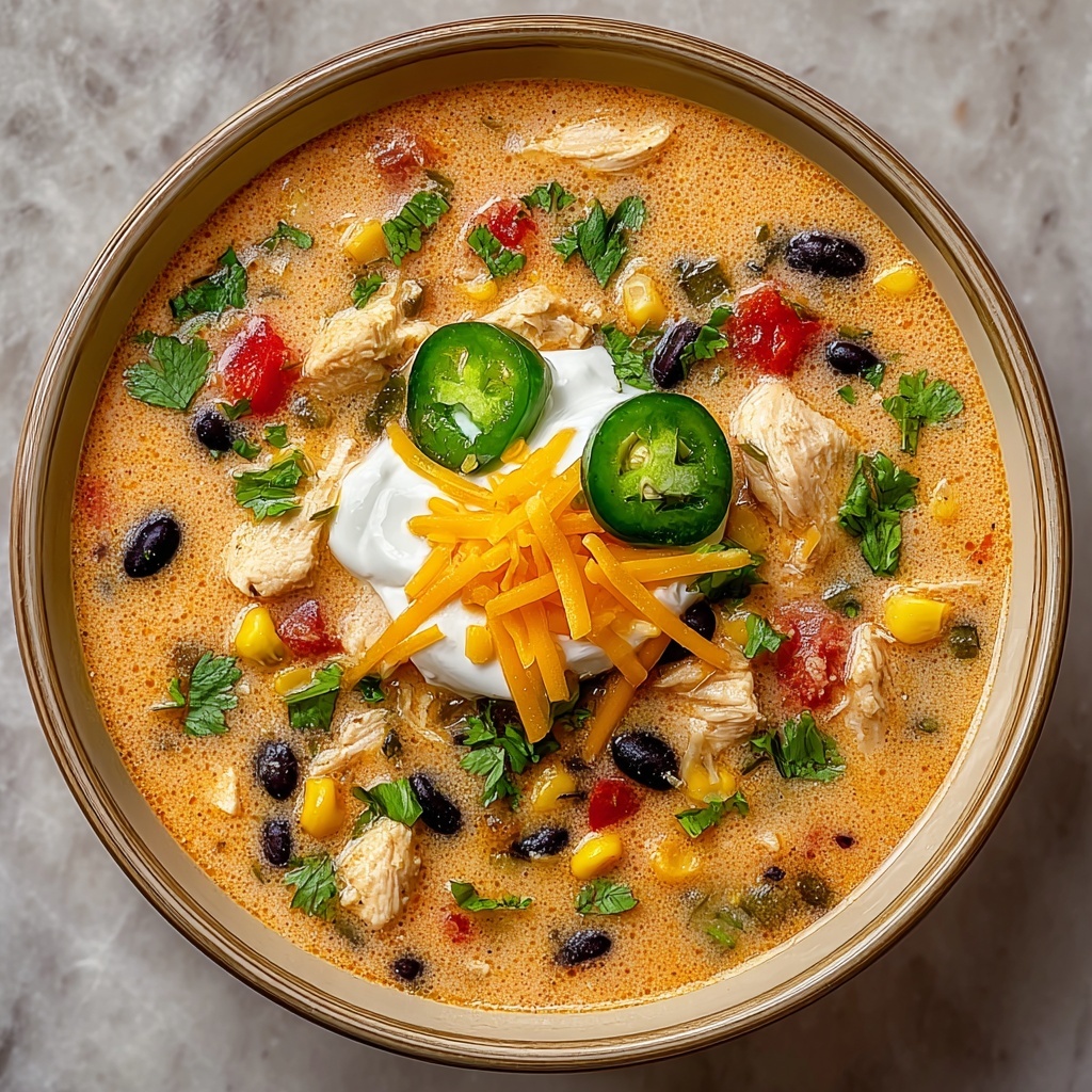 Creamy Chicken Taco Soup Recipe - Recipe Image