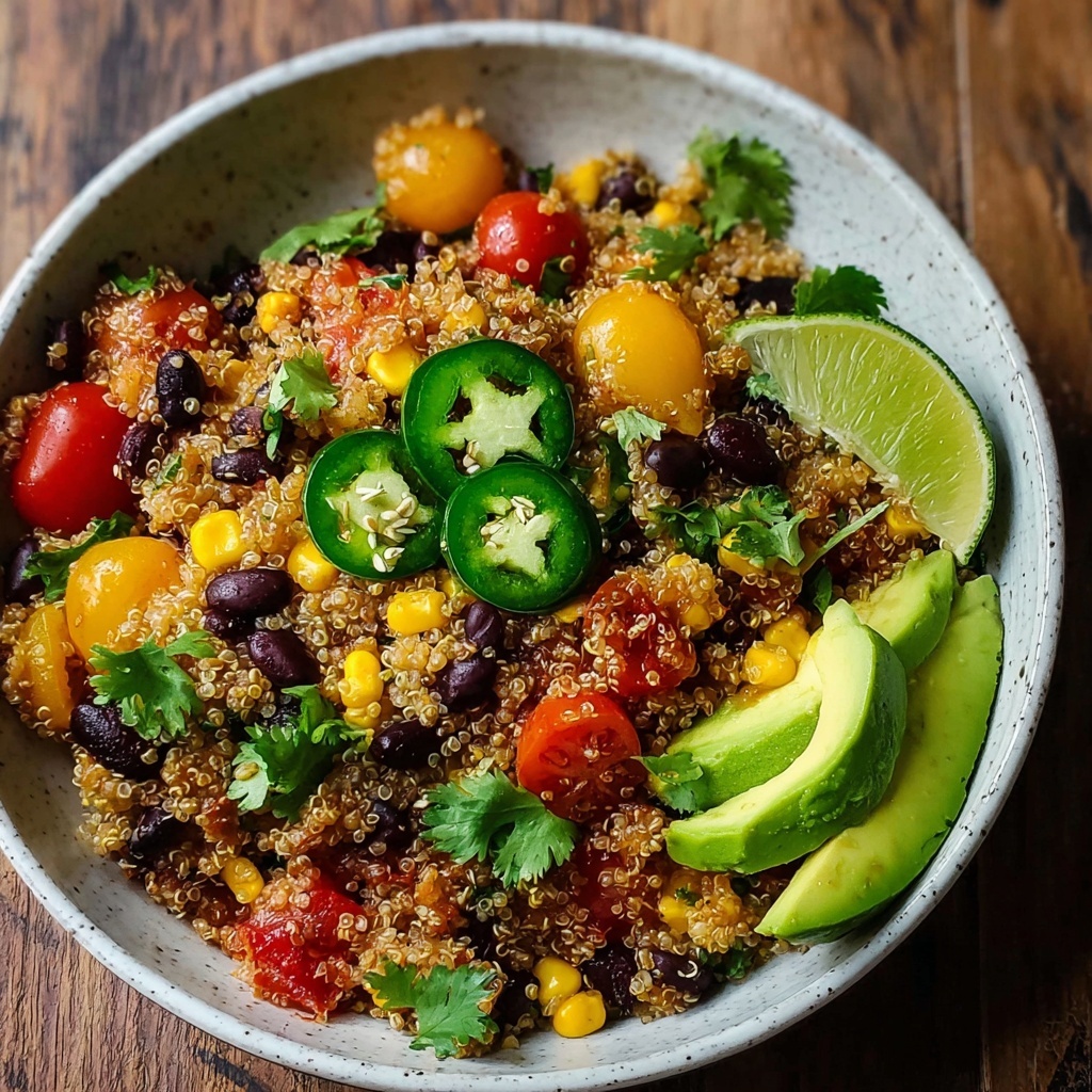 Vibrant Tex Mex Quinoa Salad Recipe - Recipe Image