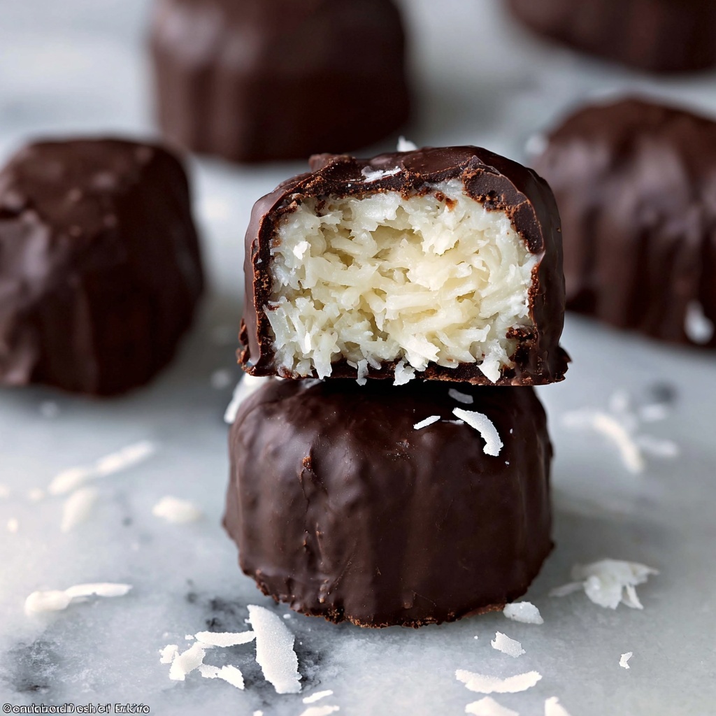 3 Ingredient Mounds Bar Recipe - Recipe Image