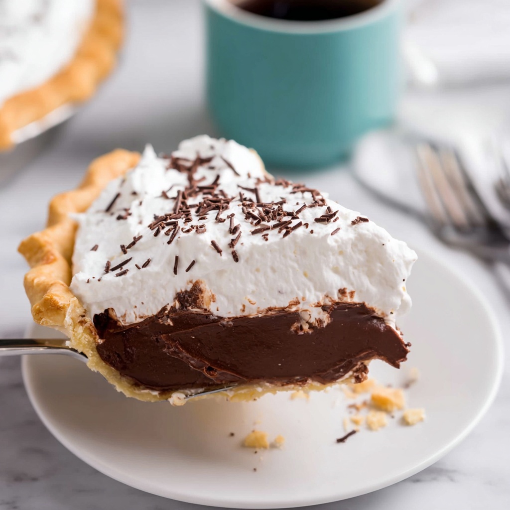 Chocolate Cream Pie Recipe - Recipe Image