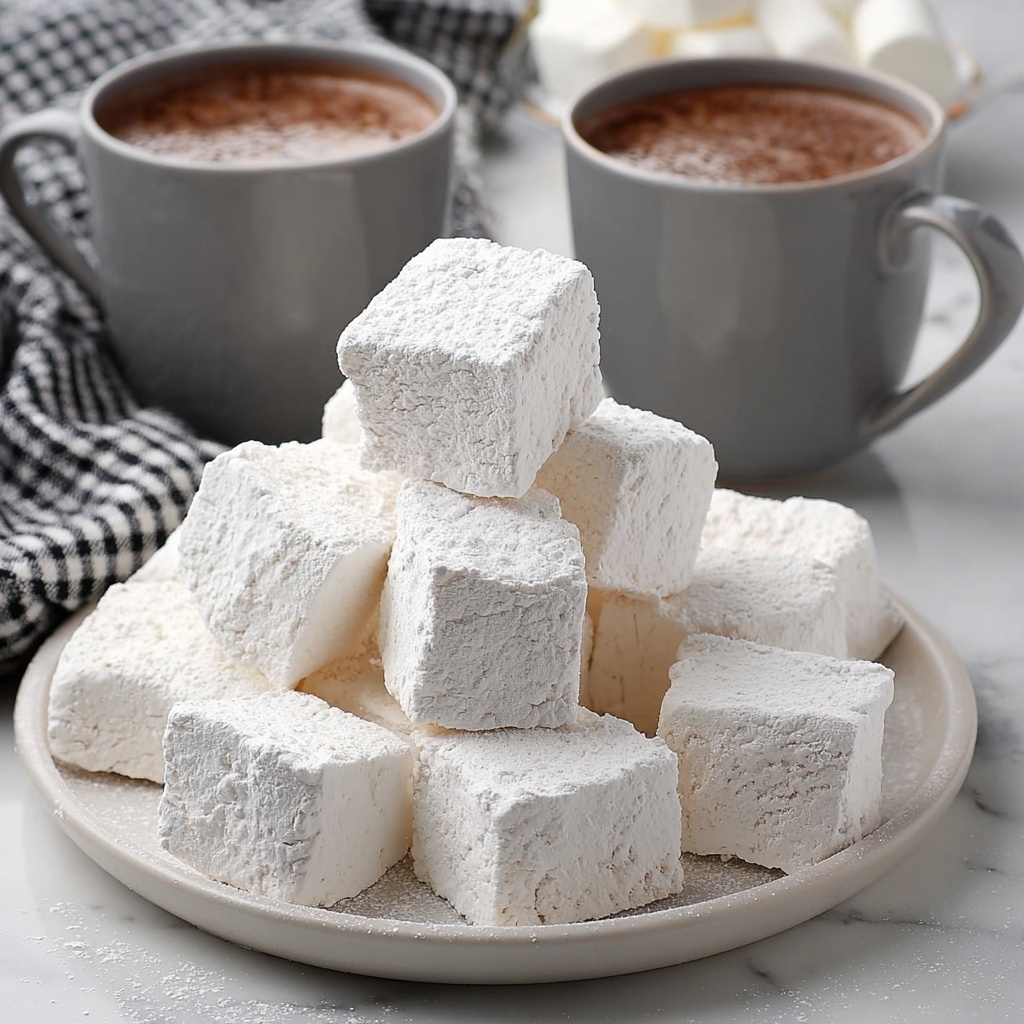 Easy Homemade Marshmallows Recipe - Recipe Image
