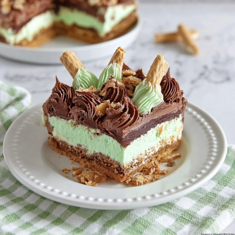 Kit Kat Chocolate Mint Cheesecake Recipe