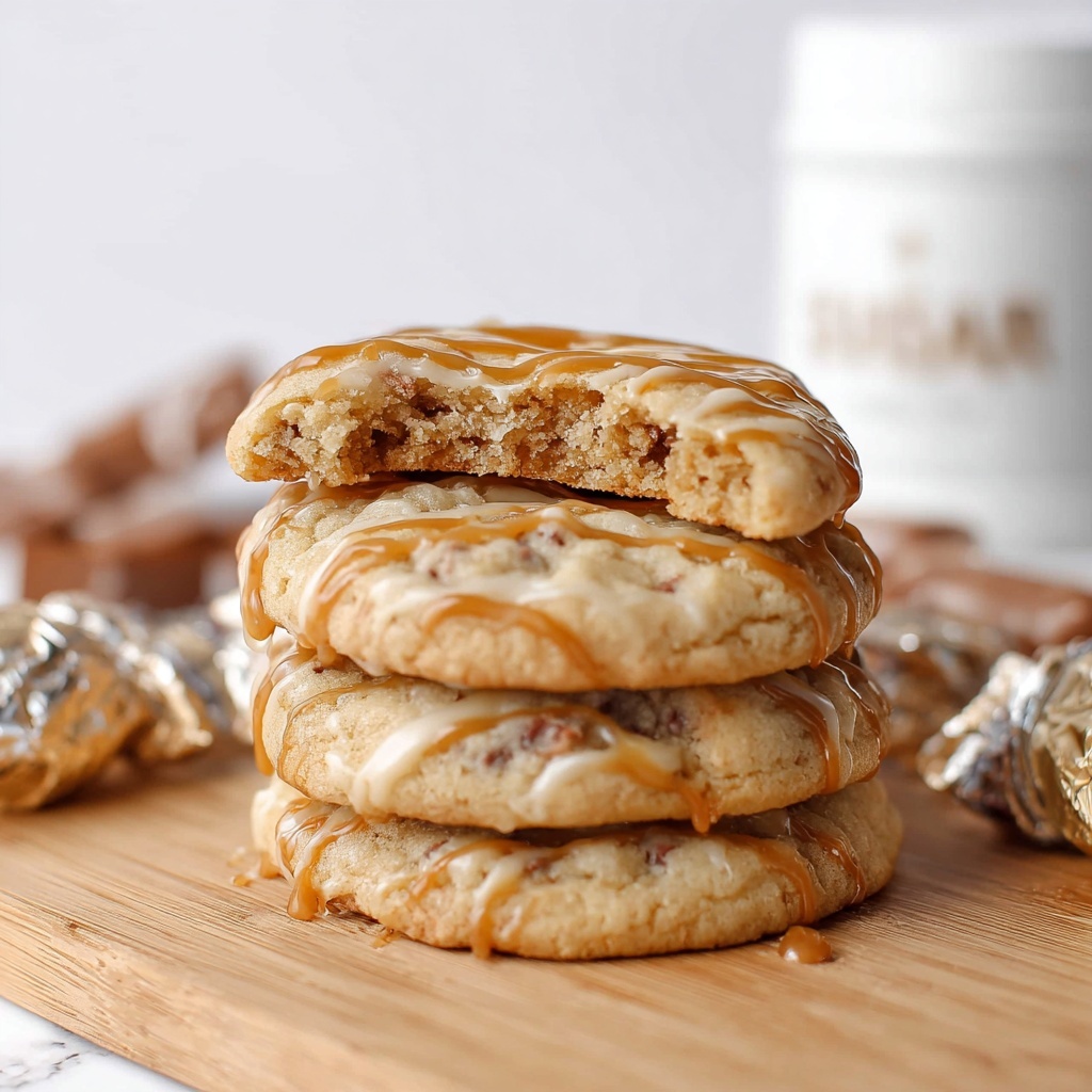 Oatmeal Rolo Cookies Recipe - Recipe Image