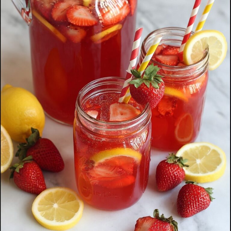 Strawberry Sweet Tea Recipe