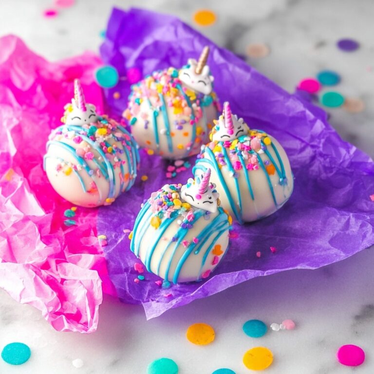 Unicorn Hot Chocolate Bombs Recipe