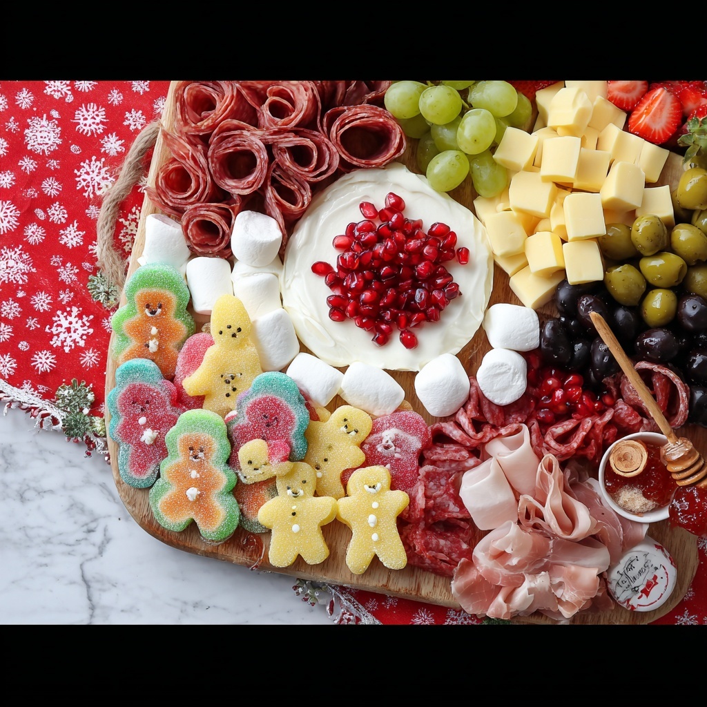 Christmas Charcuterie Board for 12 People Recipe - Recipe Image