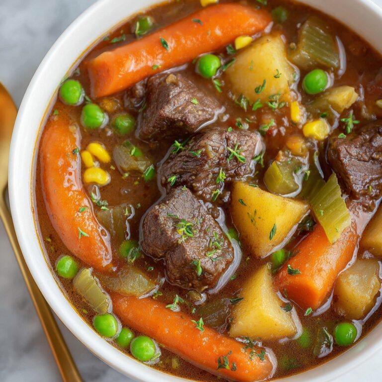 Vegetable Beef Soup Recipe