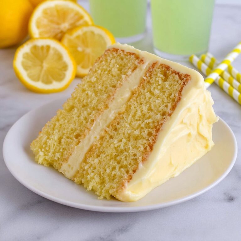 Lemon Velvet Cake Recipe
