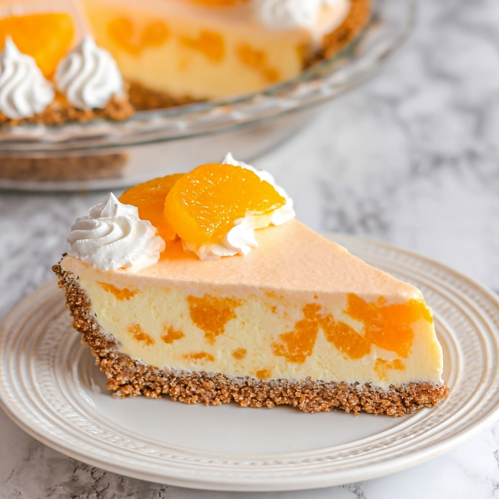 Orange Creamsicle Pie Recipe - Recipe Image