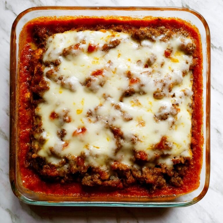 Irresistibly Hearty Ground Beef Zucchini Casserole Delight Recipe