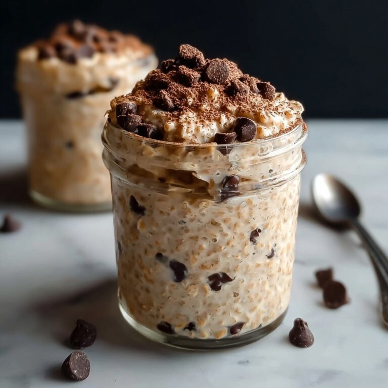 Decadent Cookie Dough Overnight Oats for Sweet Mornings Recipe