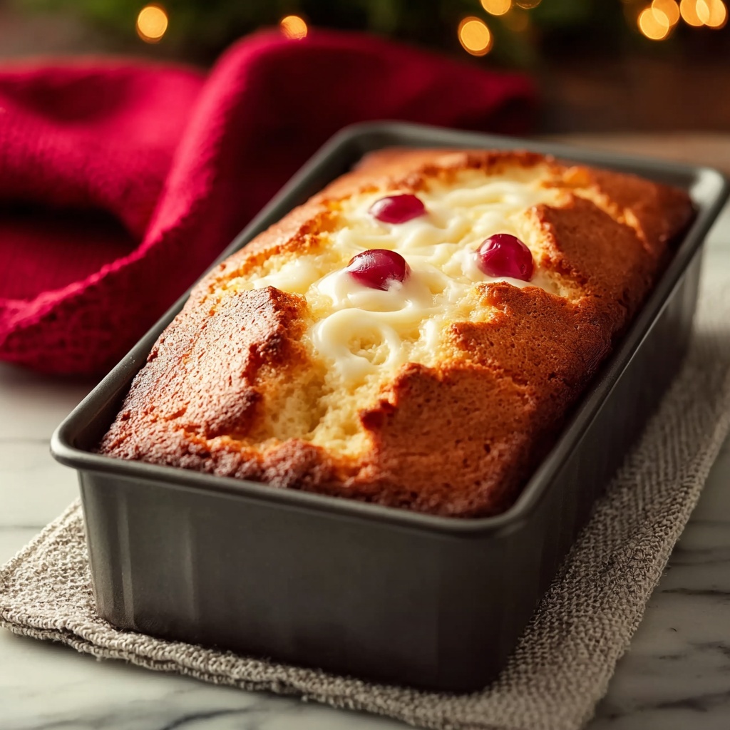 Best Cherry Eggnog Bread for a Cozy Holiday Treat Recipe - Recipe Image